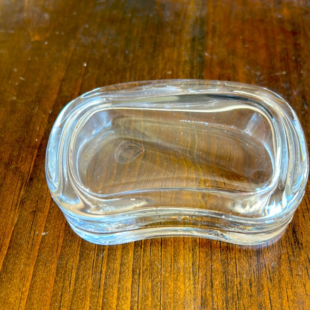 Tiffany small glass container